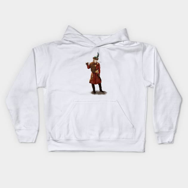 Hussar Hetalia Poland Kids Hoodie by Silentrebel